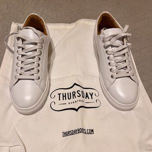 Thursday White low top leather Sneakers